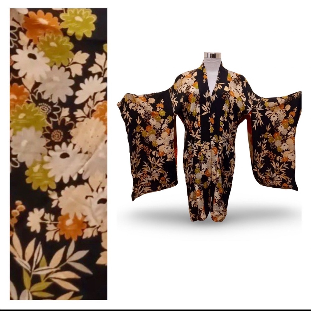 Vintage 1940s Kimono Robe